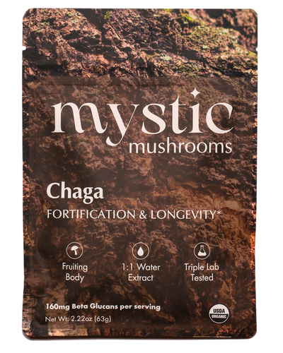 Chaga - Fruiting Body - 1:1 Water Extracted - Organic